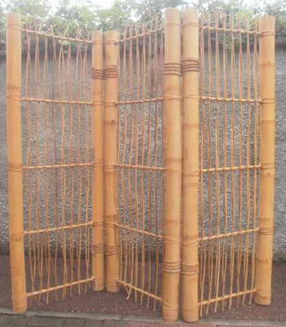 Bamboe kamerscherm